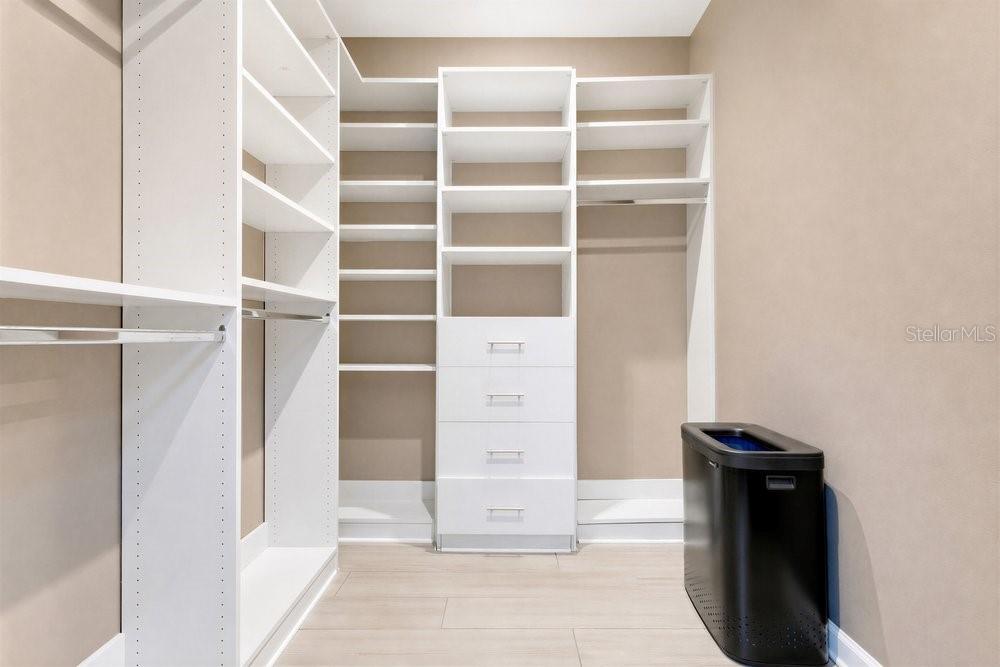 Custom Primary Closet
