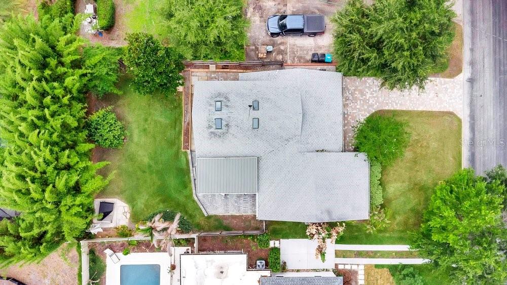 Drone Directly Above
