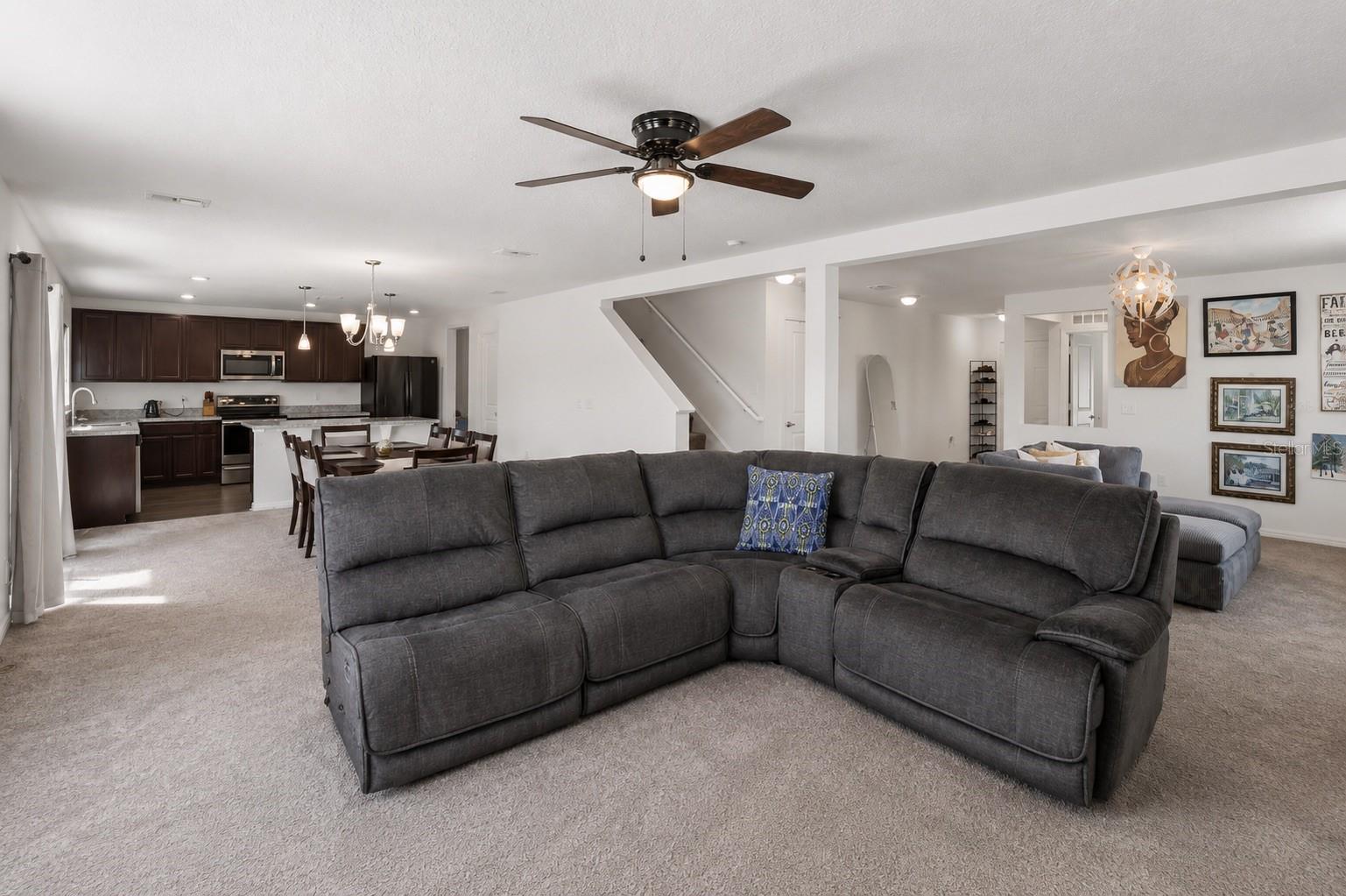 Flexible family space. Flexible family space.