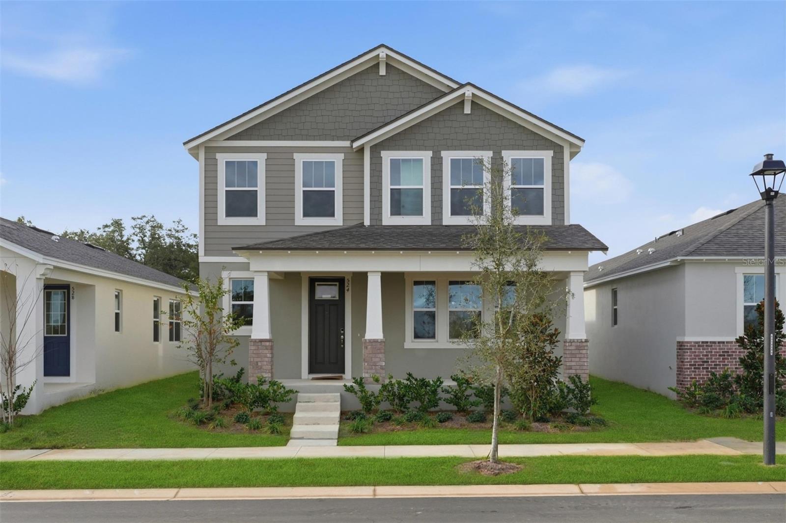 Rainwood Lot 106 Exterior - Grayton Floorplan - Craftsman Elevation Rainwood Lot 106 Exterior - Grayton Floorplan - Craftsman Elevation