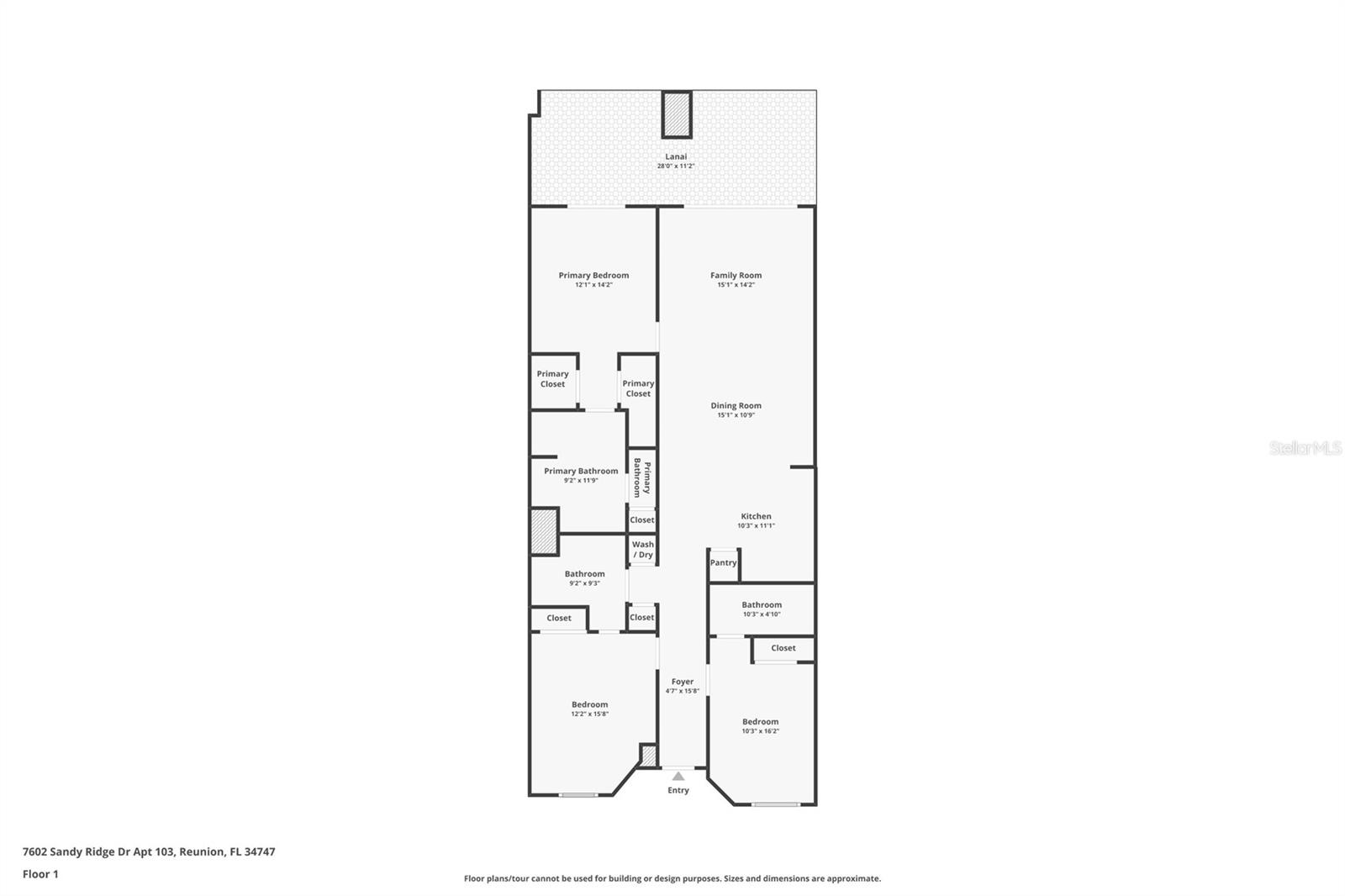 7602 SANDY RIDGE DR, #103, Reunion, FL 34747