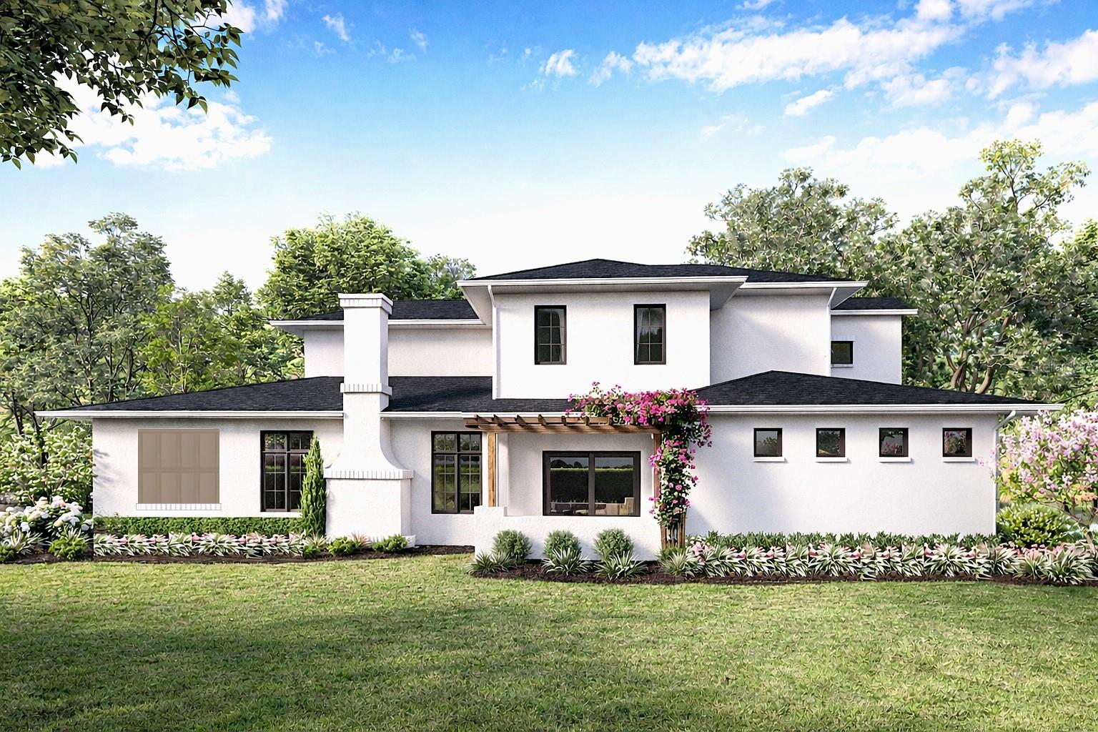 Lot 19 side rendering-  for inspirational purposes