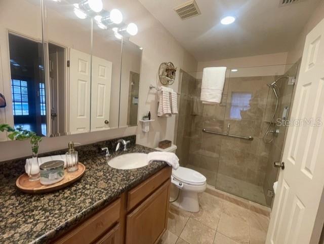 Primary bath walk in shower