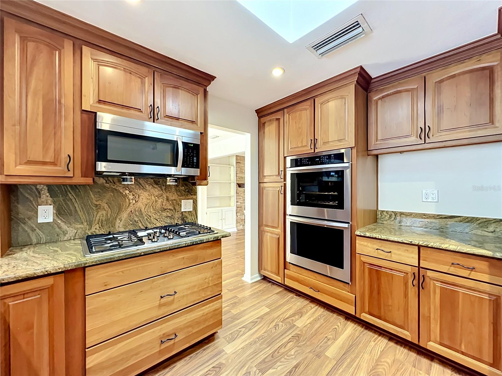 Quality Stainless appliances and cabinetry