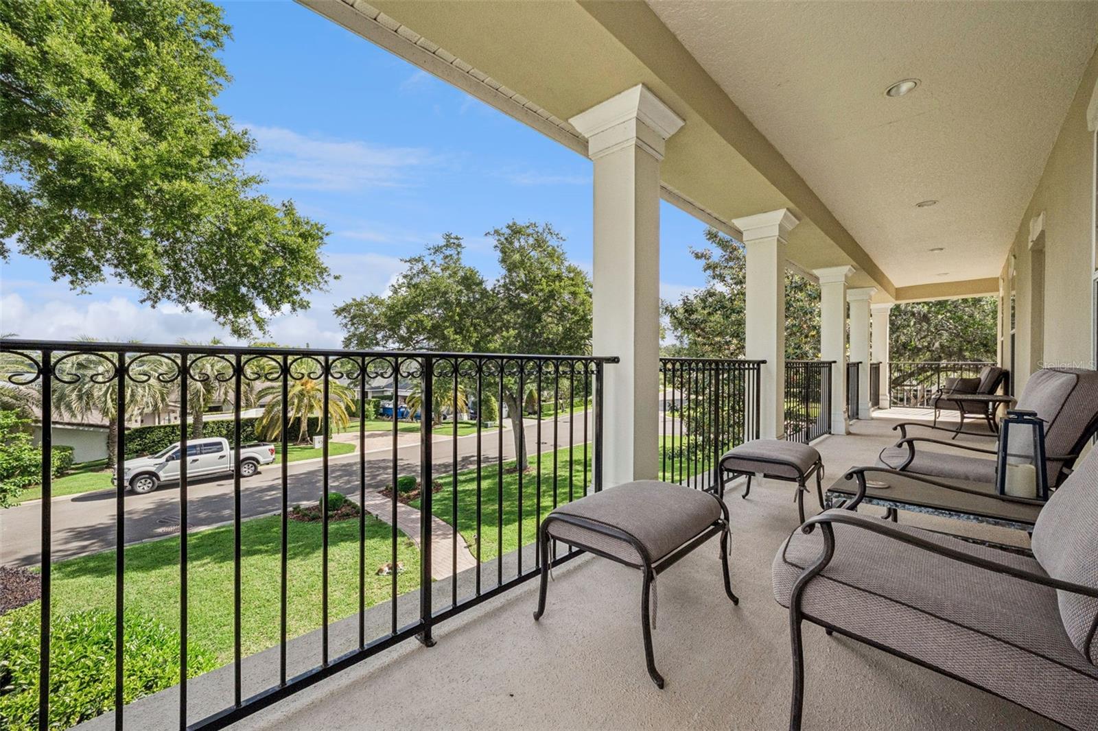Upstairs Balcony