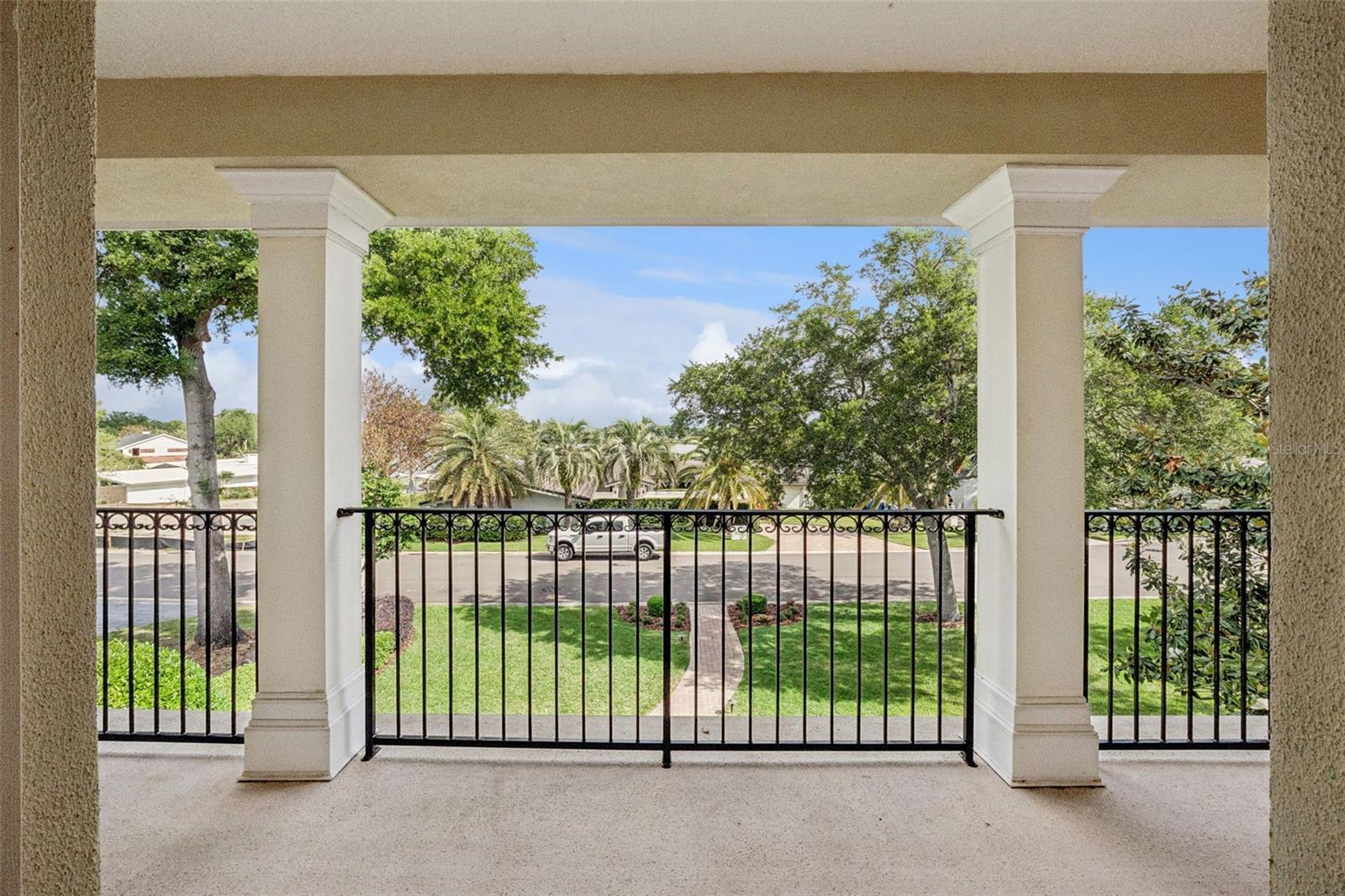 Upstairs Balcony