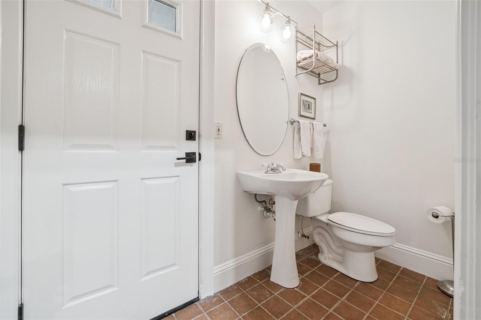 2nd exterior half pool bath