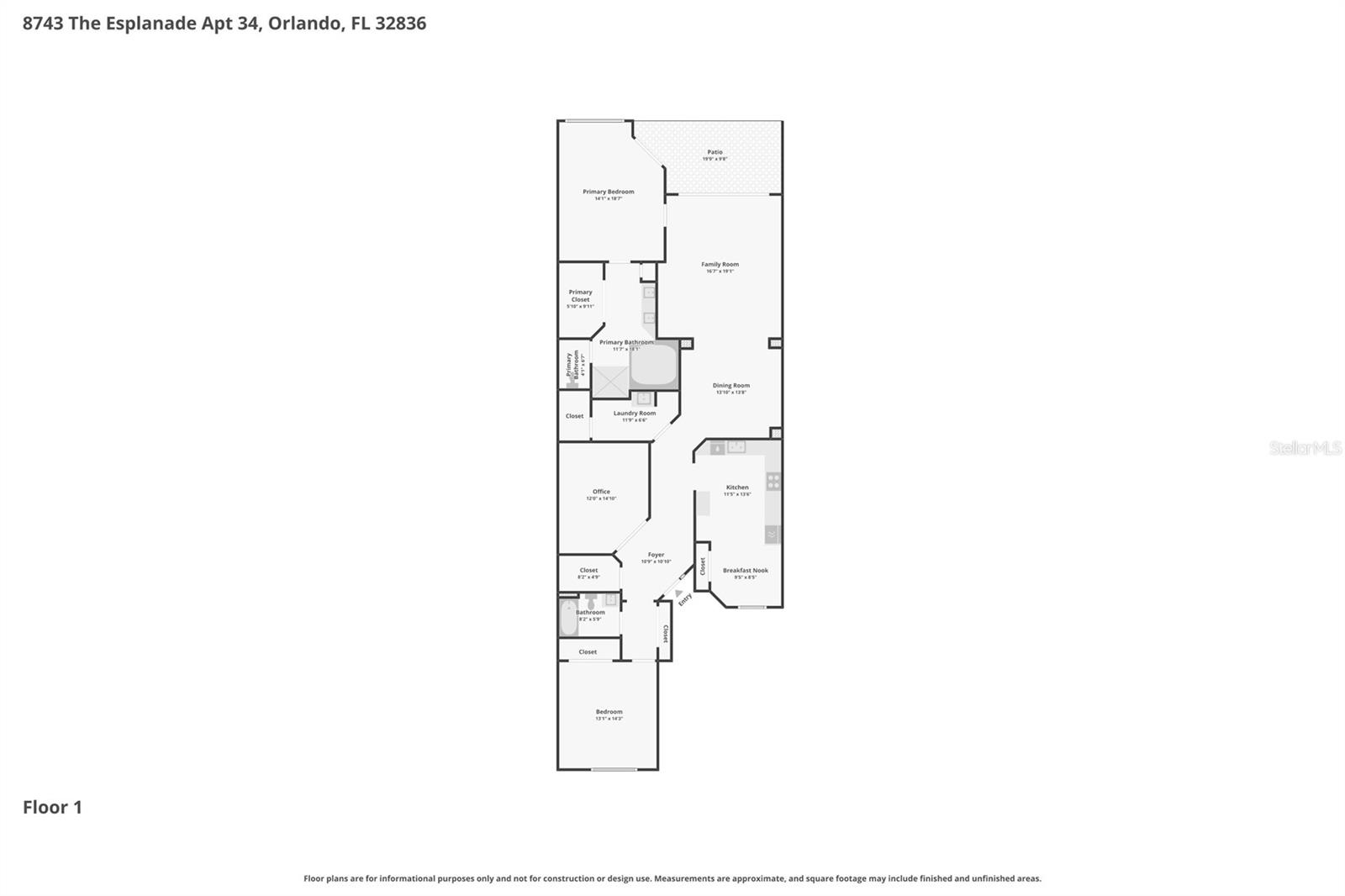 8743 THE ESPLANADE, #34, Orlando, FL 32836