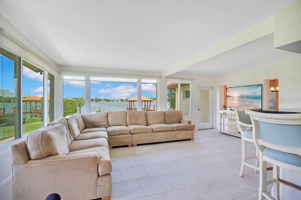 Living Room with Lake View