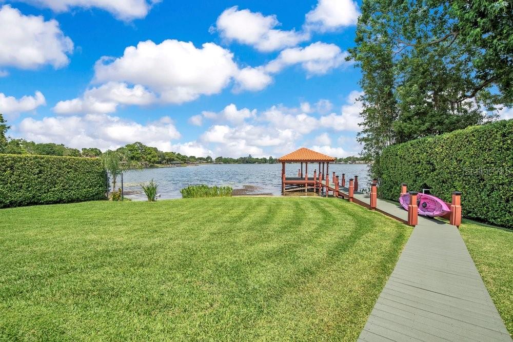 Lake View with Dock