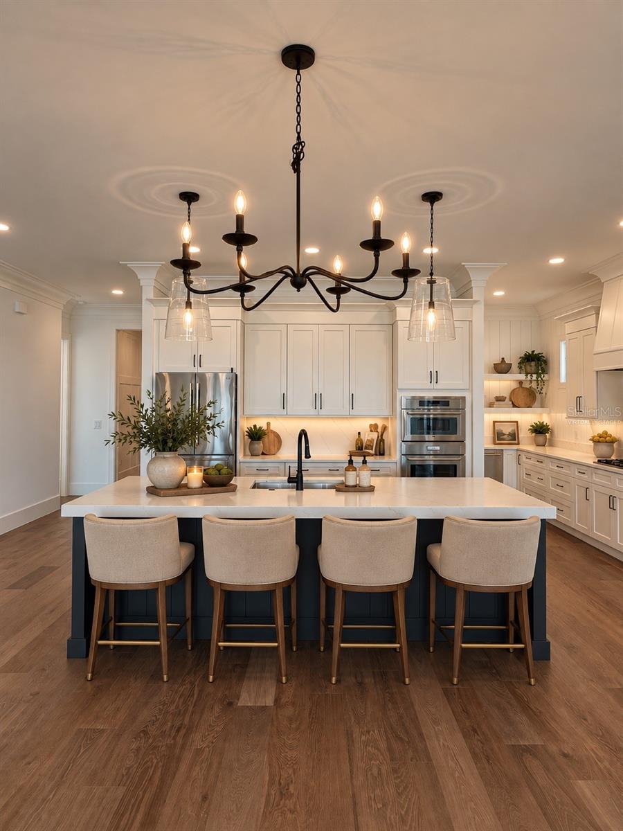 Virtually Staged Kitchen