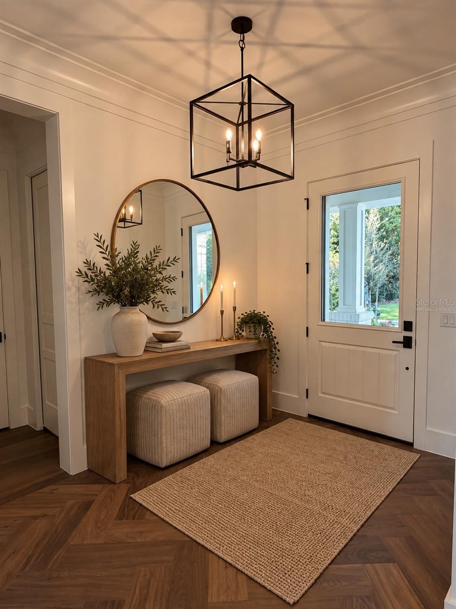 Virtually Staged Entryway