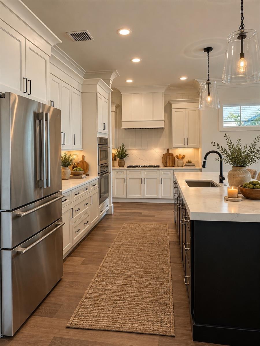 Virtually Staged Kitchen