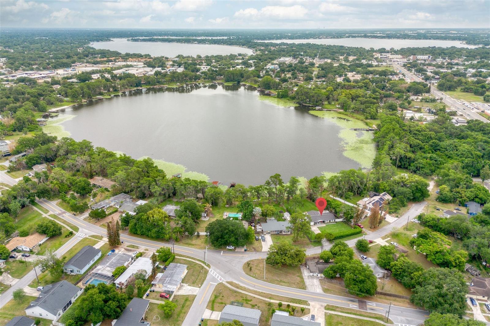 Aerial View of Lake MAry Jess