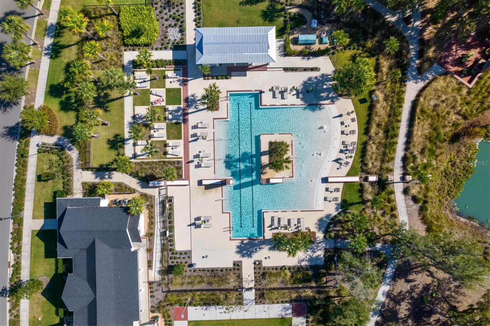 Resort-style pool