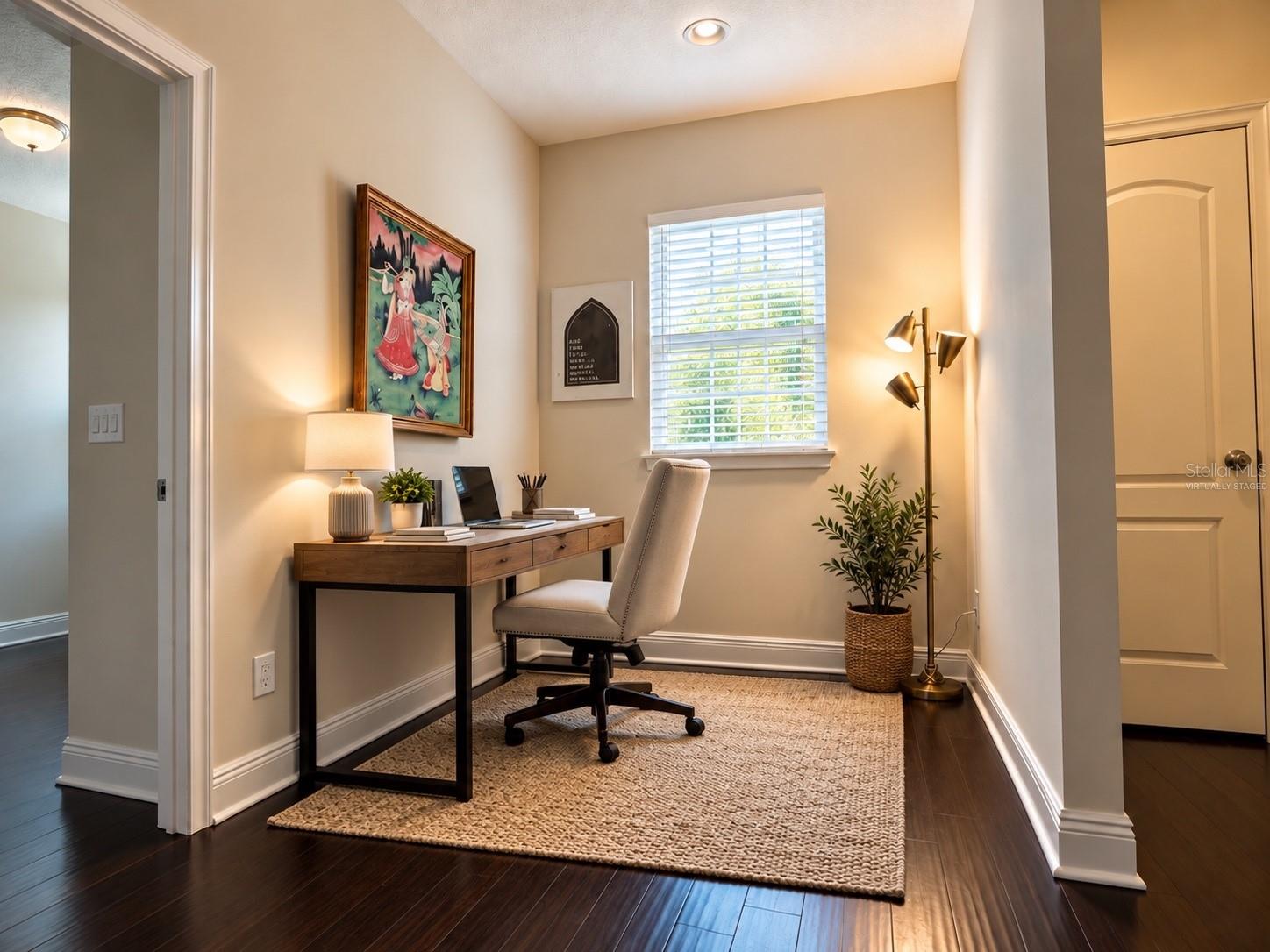 Virtually Staged - Loft/Office Space