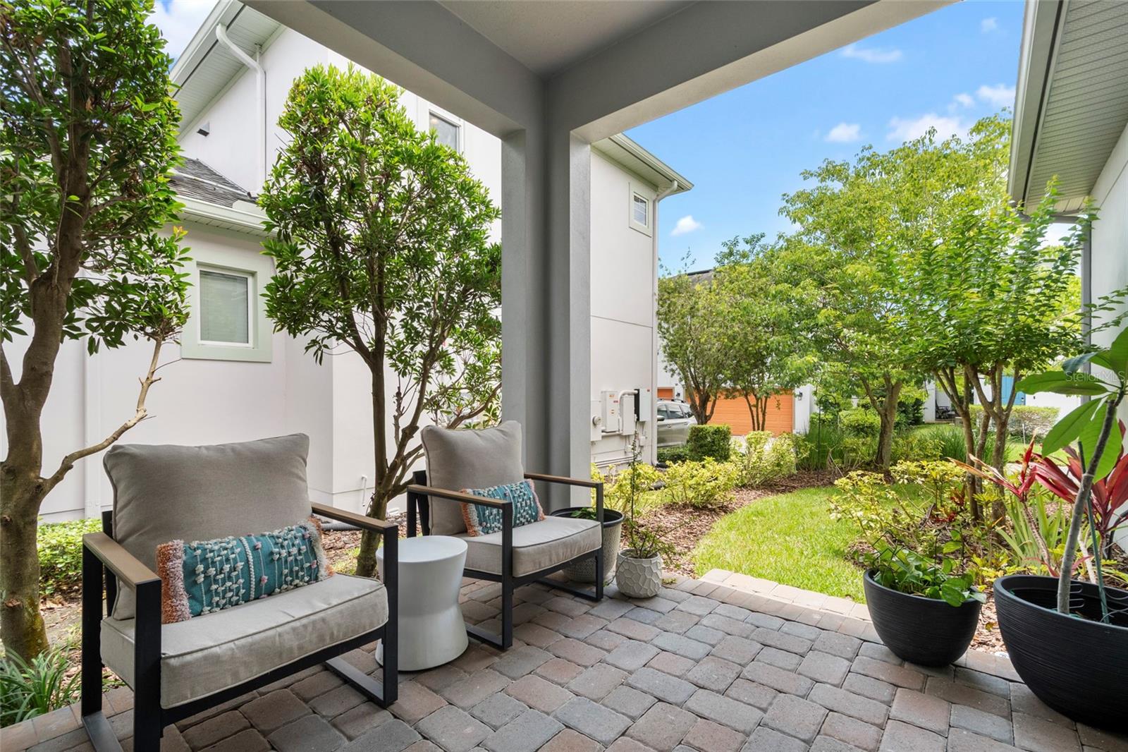 Covered Rear Porch