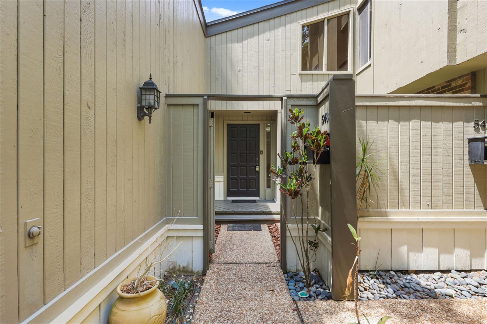 gated door and entrance