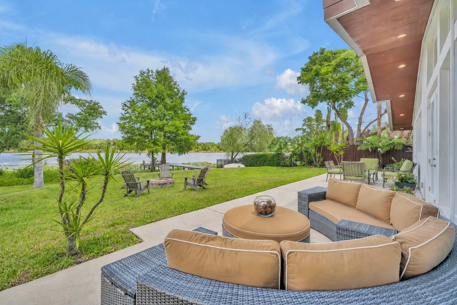 Relaxing patio