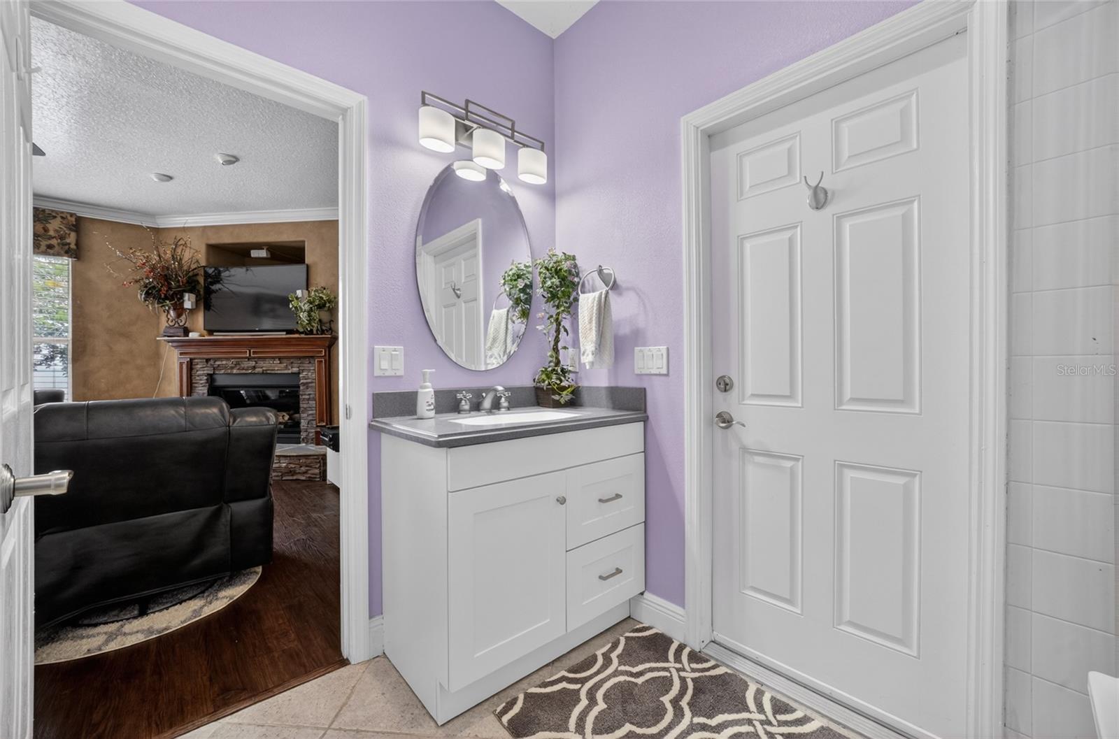 First floor full bath