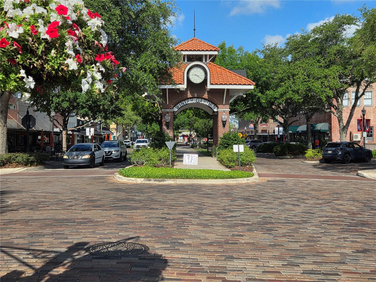 Charming downtown Winter Garden just a few minutes away from this property!