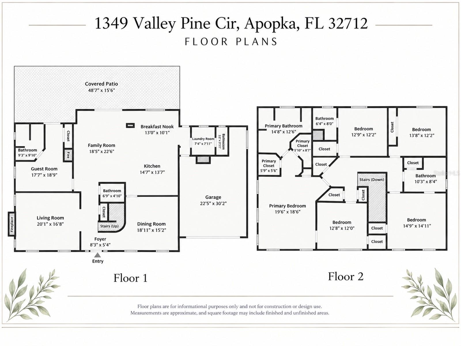 Spacious Floor Plan