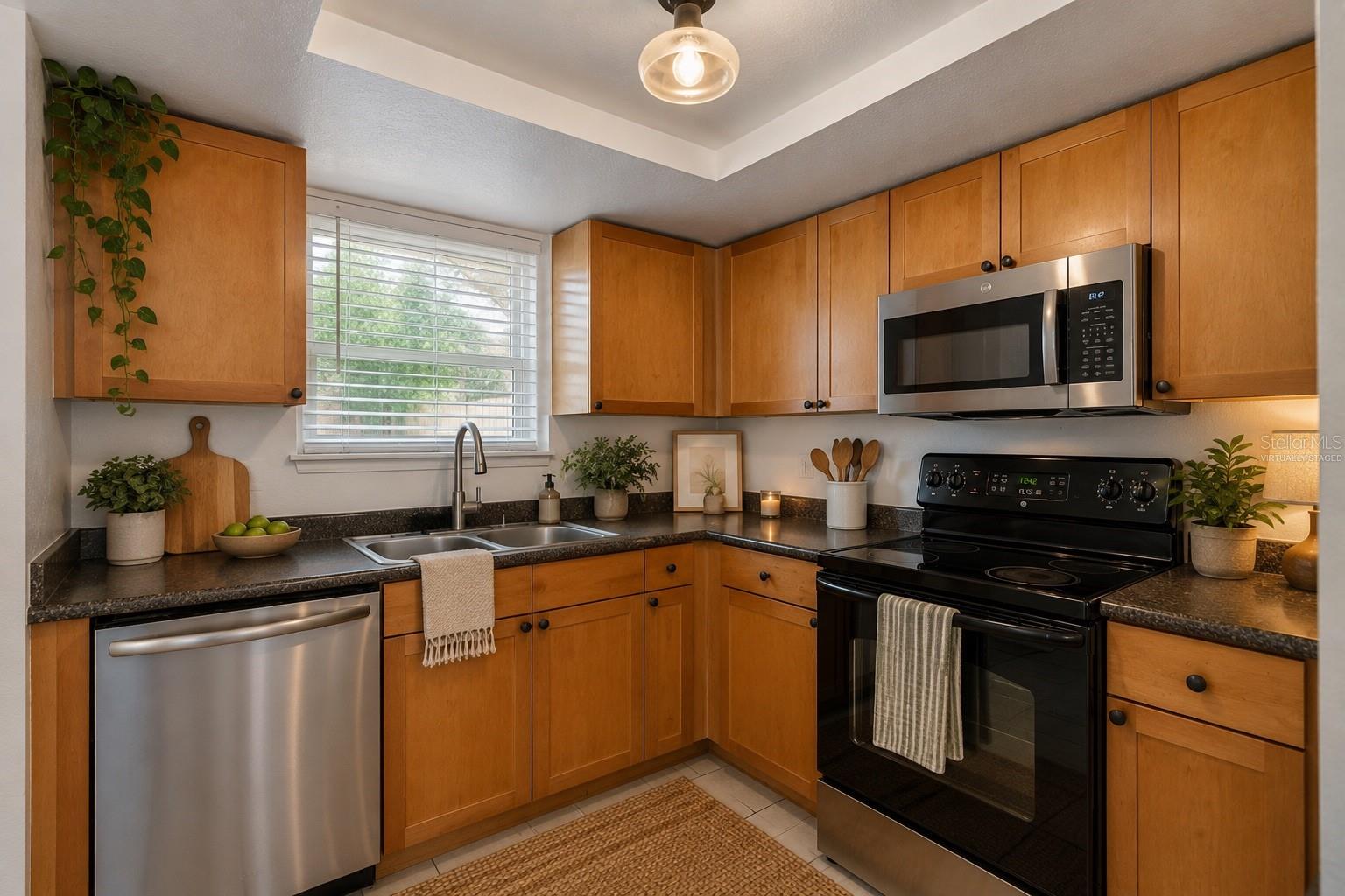 Virtually Staged Kitchen