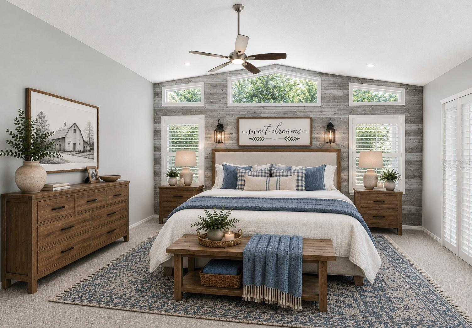 VIRTUALLY STAGED PRIMARY SUITE