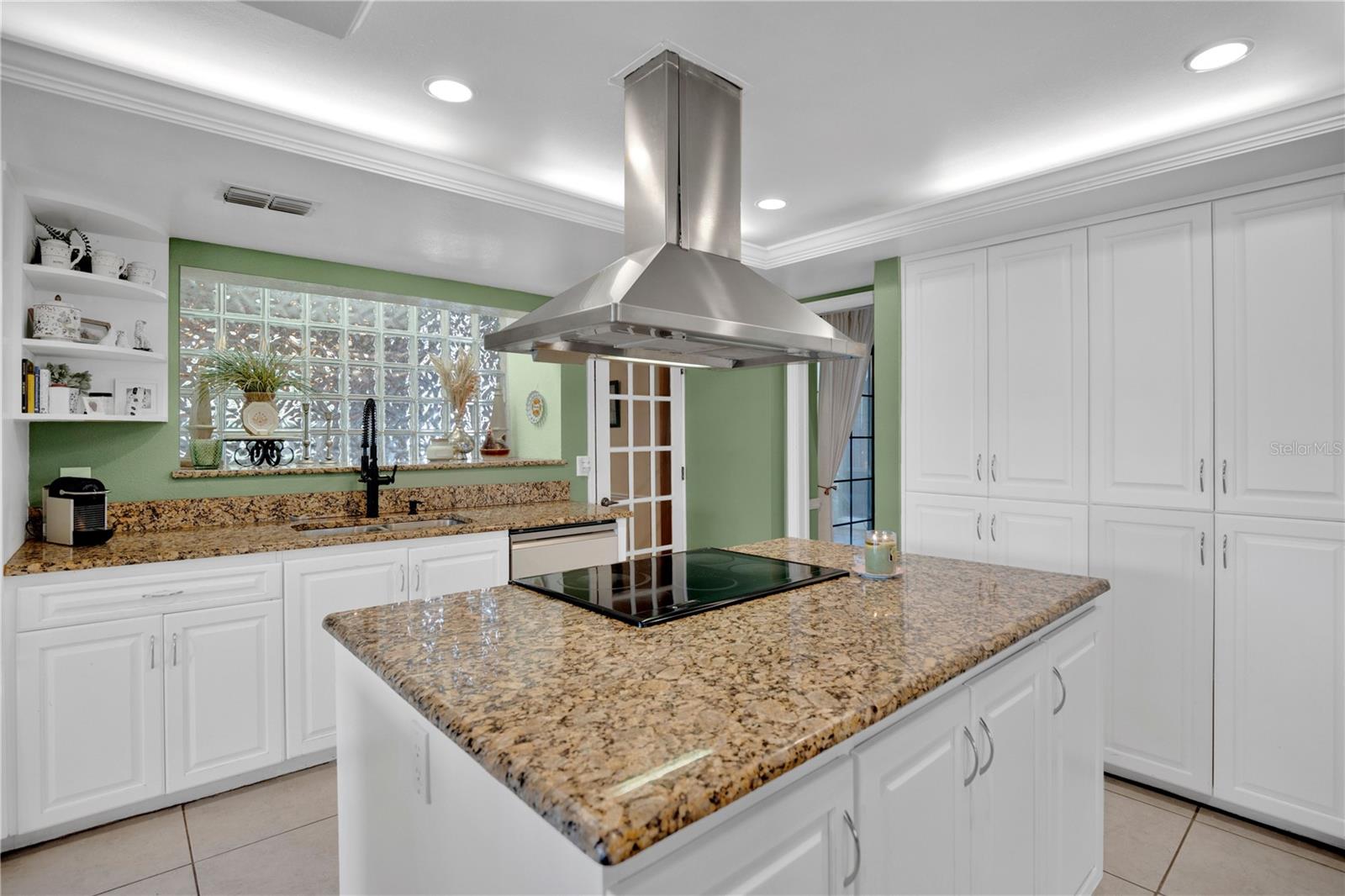 Plenty of kitchen storage.