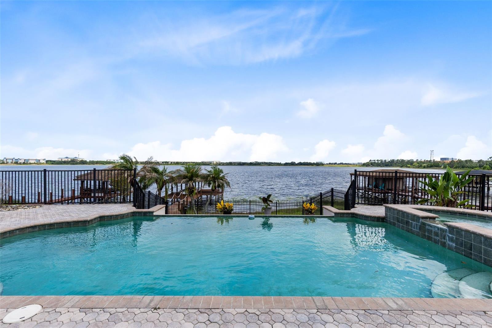 Pool with Lake View
