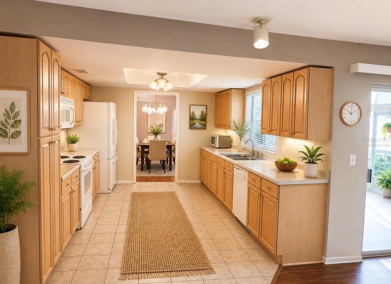 Kitchen Virtually Staged Kitchen Virtually Staged