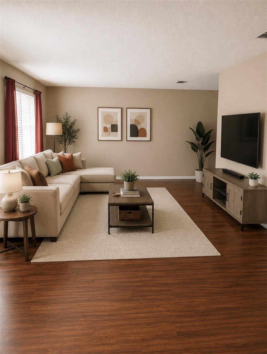 Family Room Virtually Staged Family Room Virtually Staged