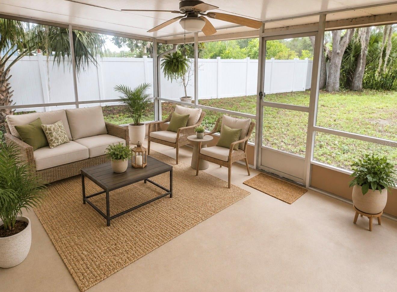 Porch Virtually Staged