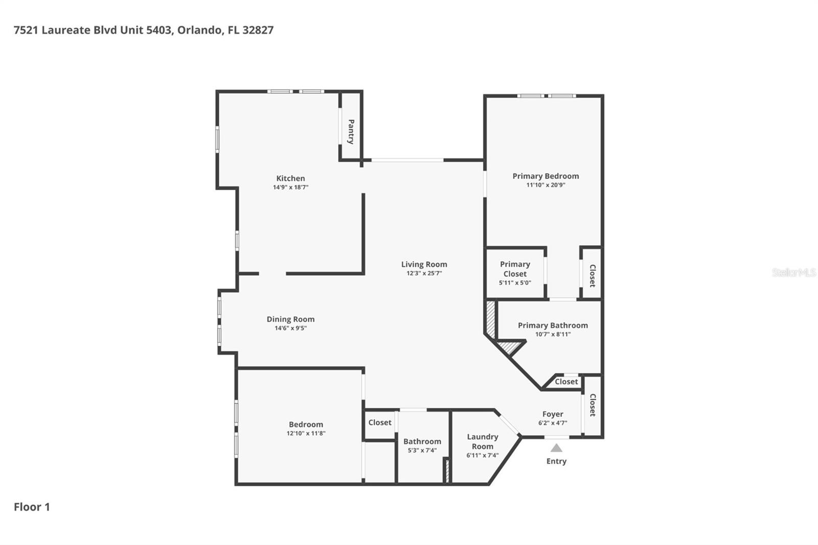 7521 LAUREATE BOULEVARD, #5403, Orlando, FL 32827