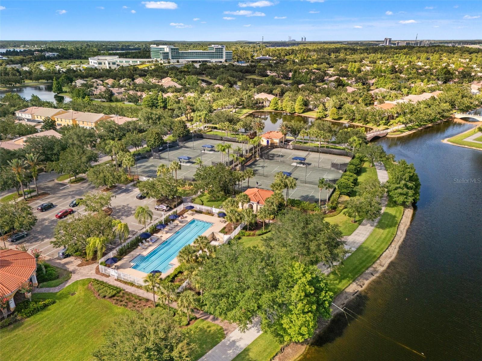 6 court tennis and pickleball courts