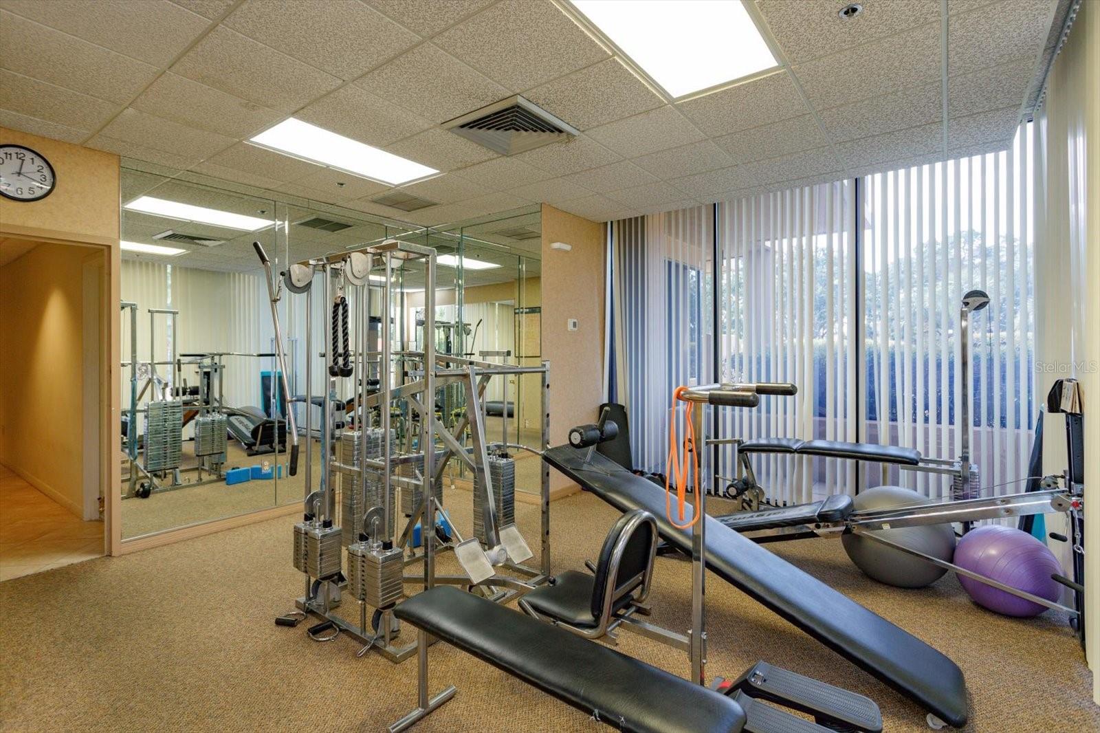 fitness room