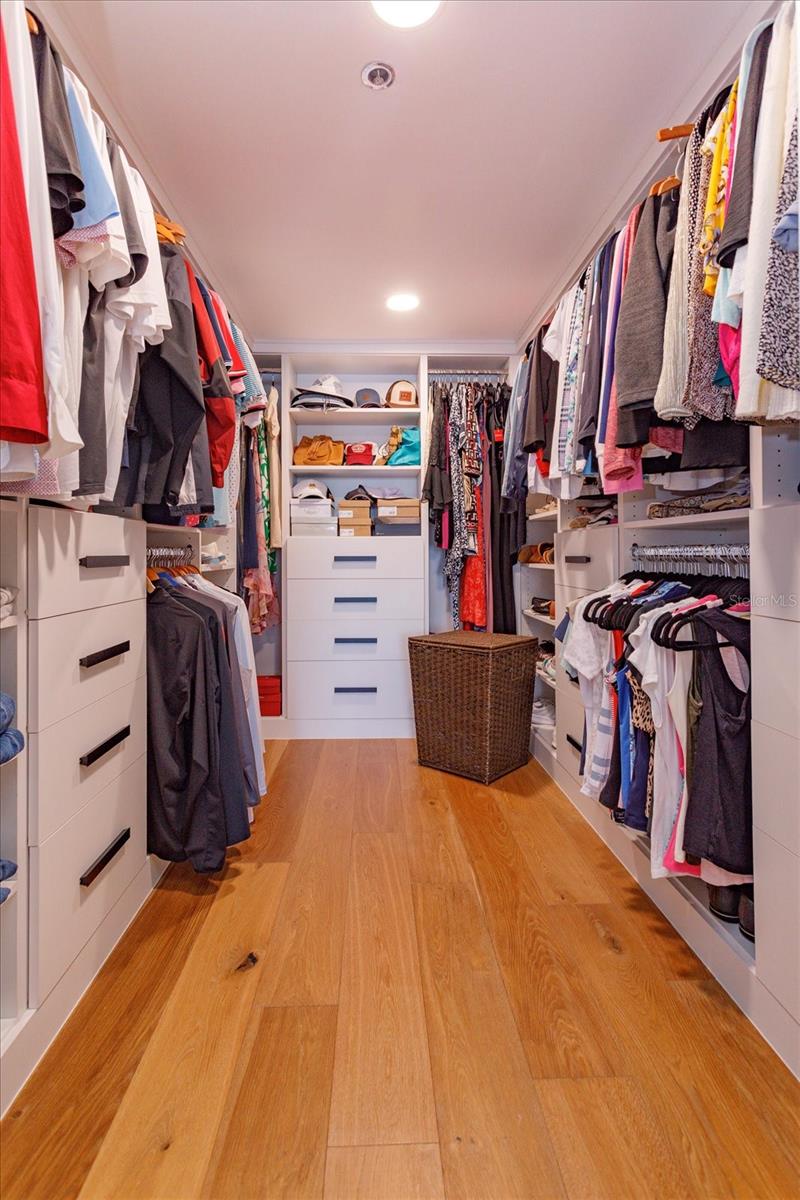Primary custom closet
