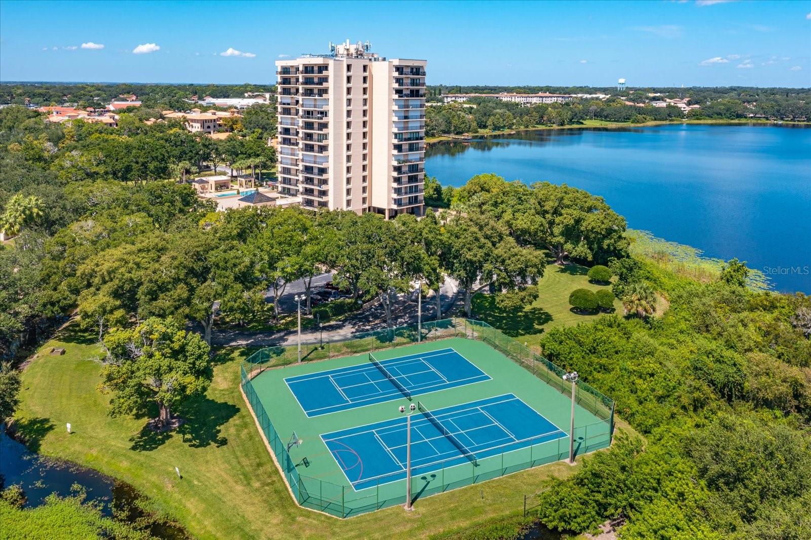 aerial of property