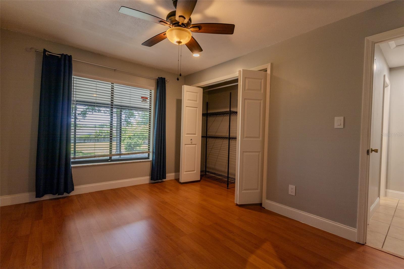 Primary bedroom and second closet