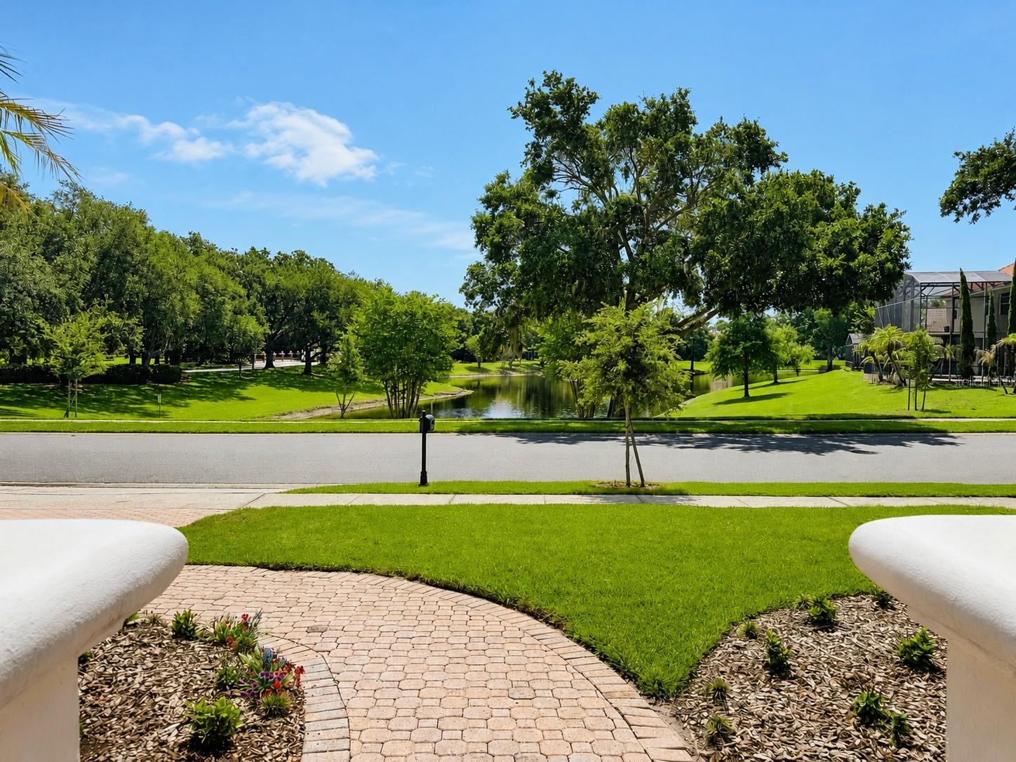 Front Pond View