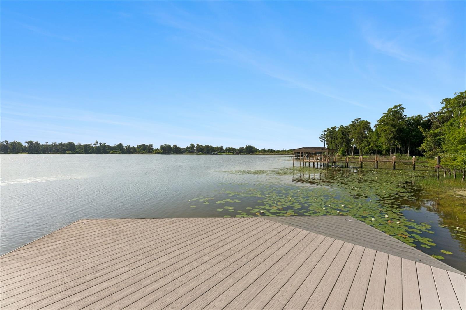 View from dock