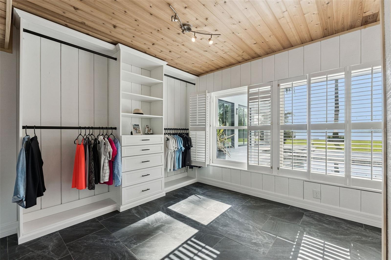 Primary closet