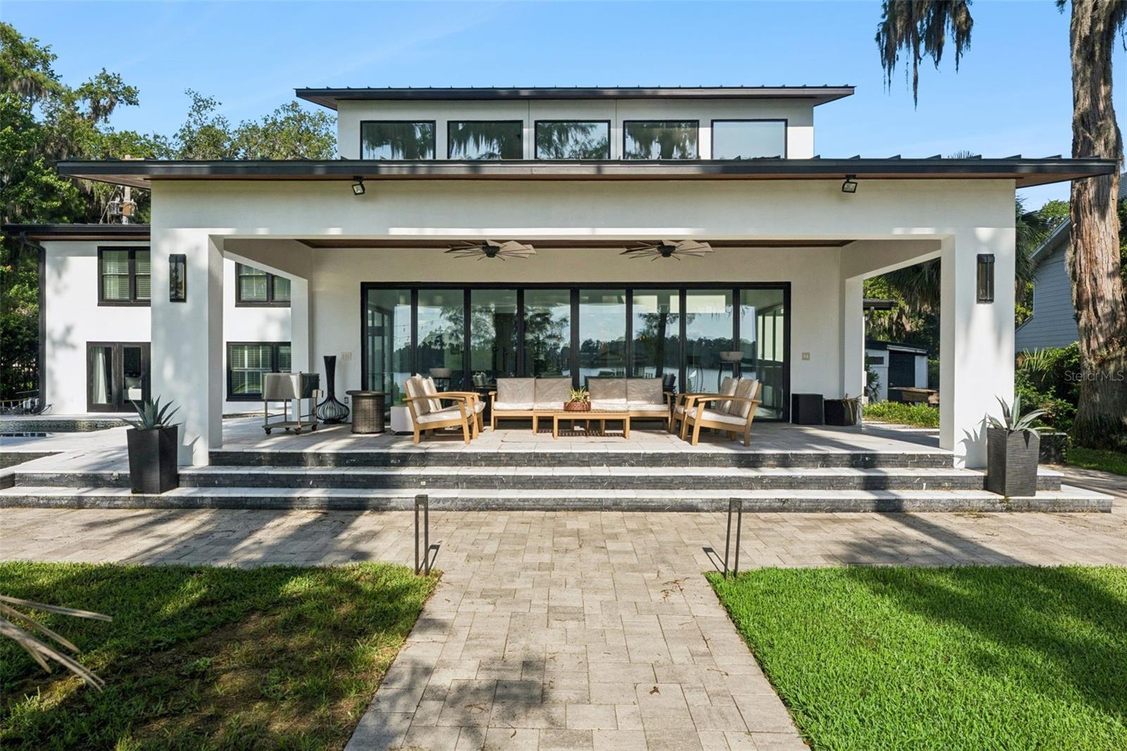 Covered patio