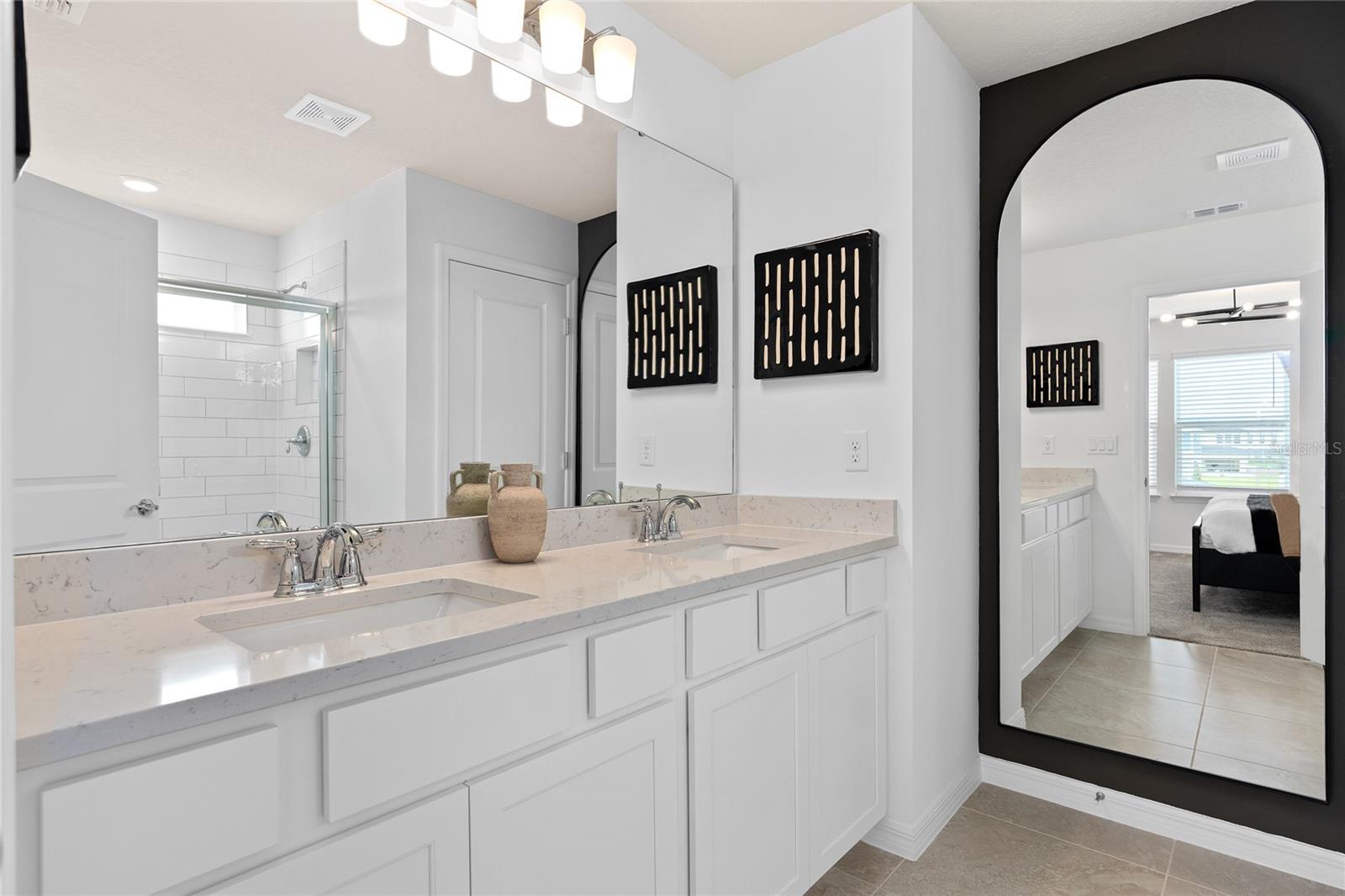 Model Home Design Only. Pictures and furnishings are for illustrative purposes only. Elevations, colors and options may vary. Furniture is for model home staging only.