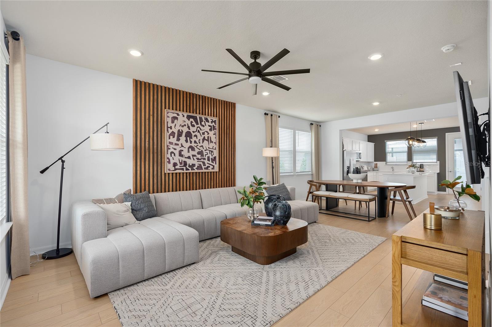 Model Home Design Only. Pictures and furnishings are for illustrative purposes only. Elevations, colors and options may vary. Furniture is for model home staging only.