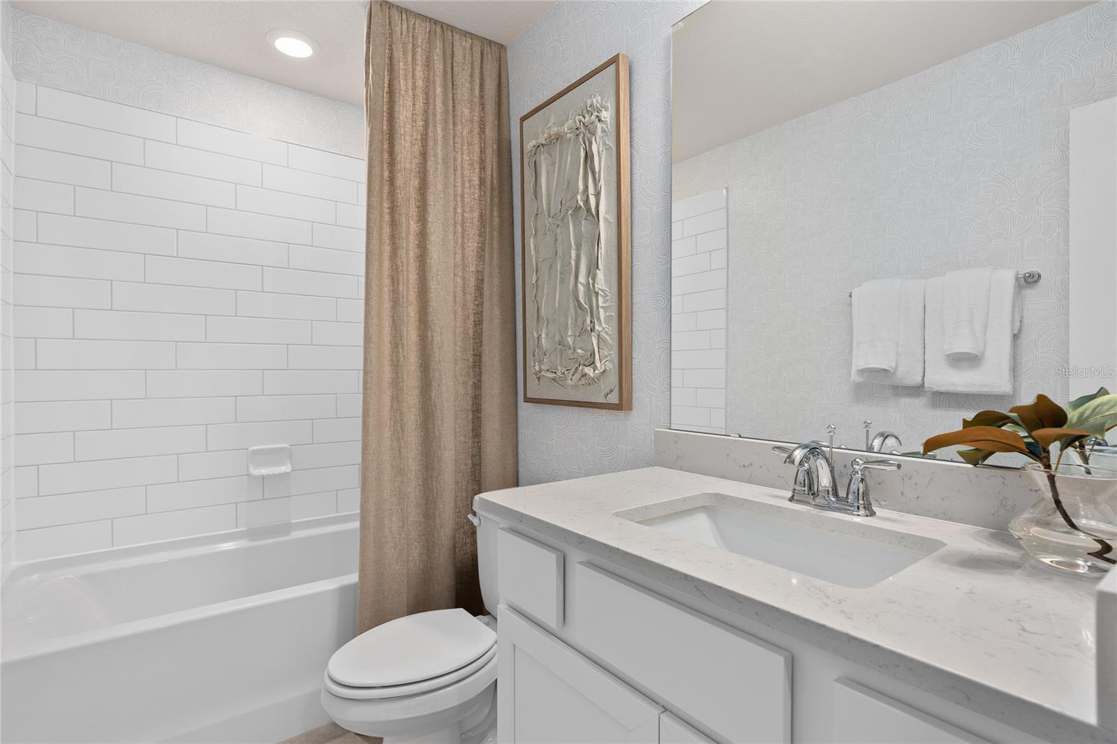 Model Home Design Only. Pictures and furnishings are for illustrative purposes only. Elevations, colors and options may vary. Furniture is for model home staging only.