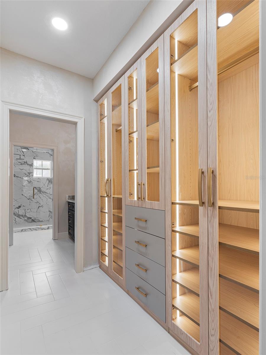 Second Floor Primary Closet