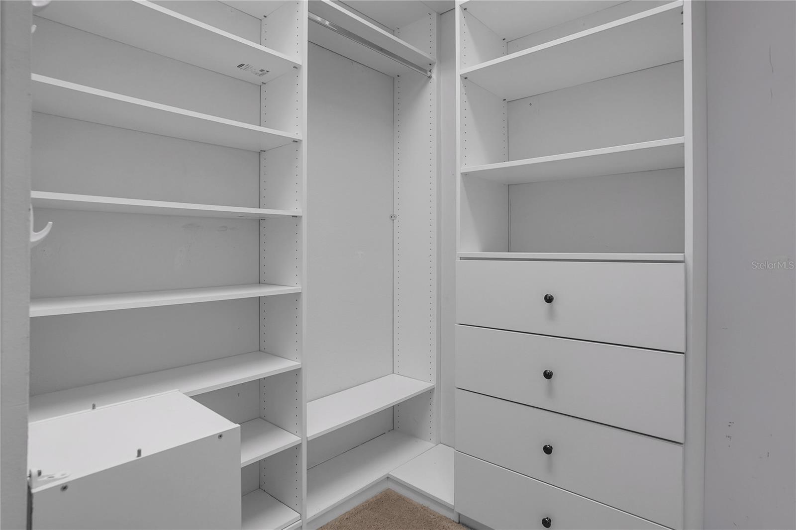 Dual Primary Walk In Closets