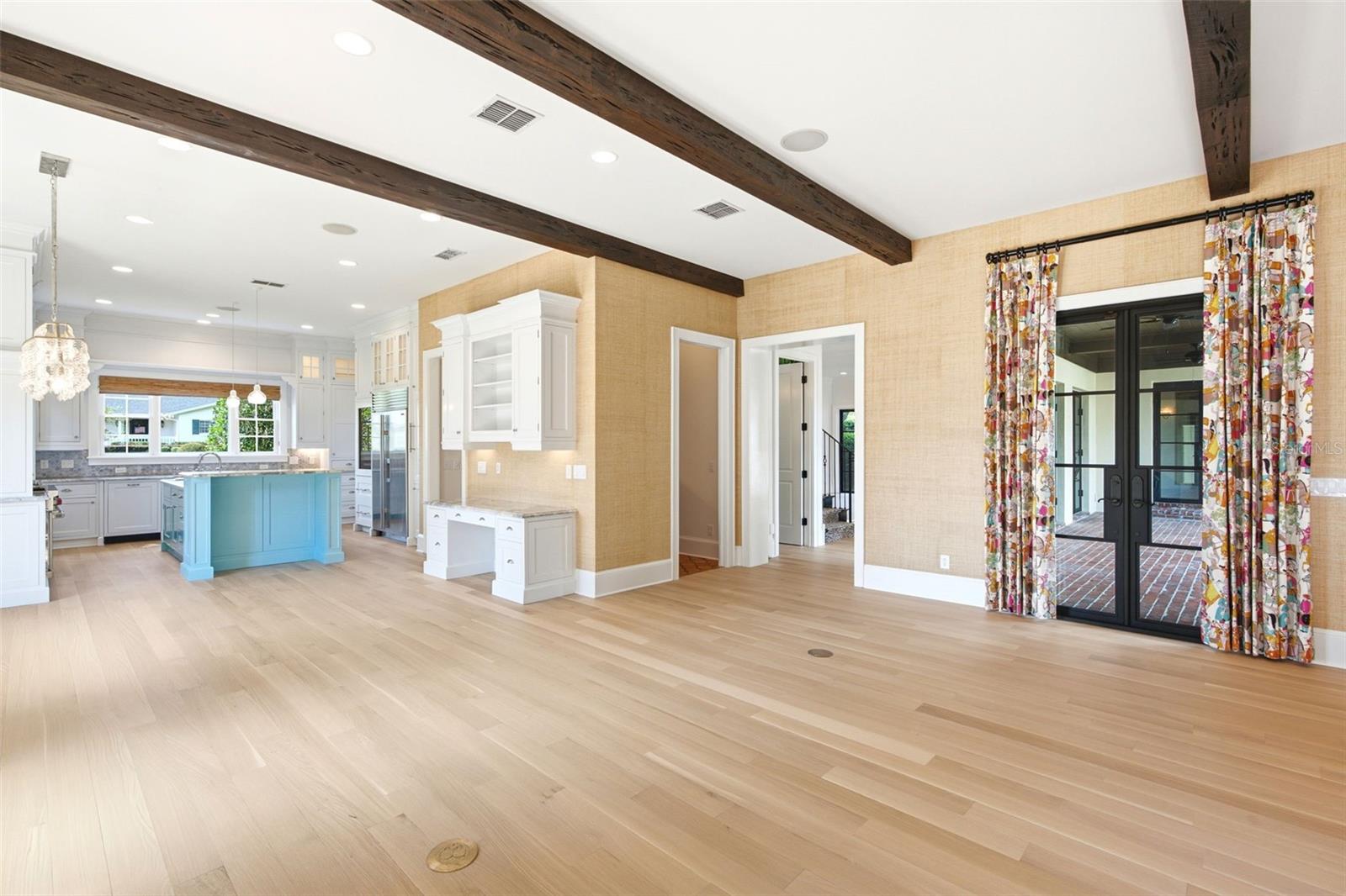 family rm / kitchen