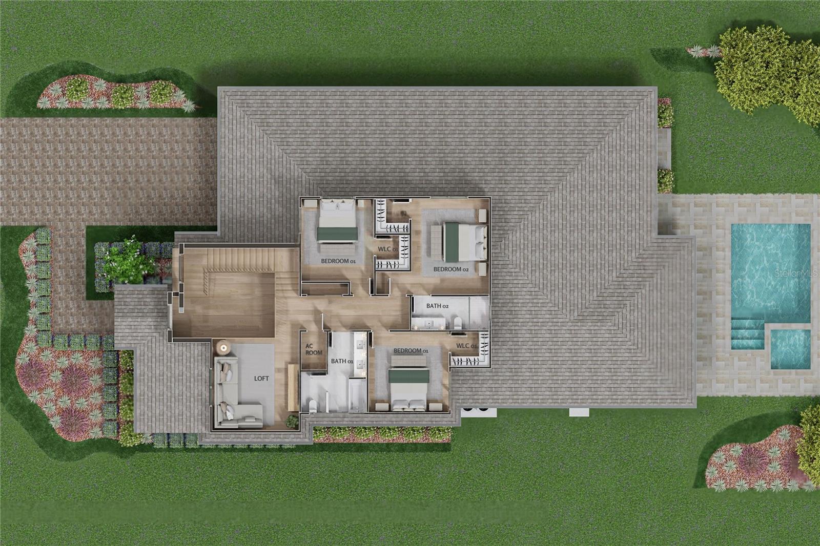 Renderings are artistic interpretations. Features and finishes may vary from final construction.